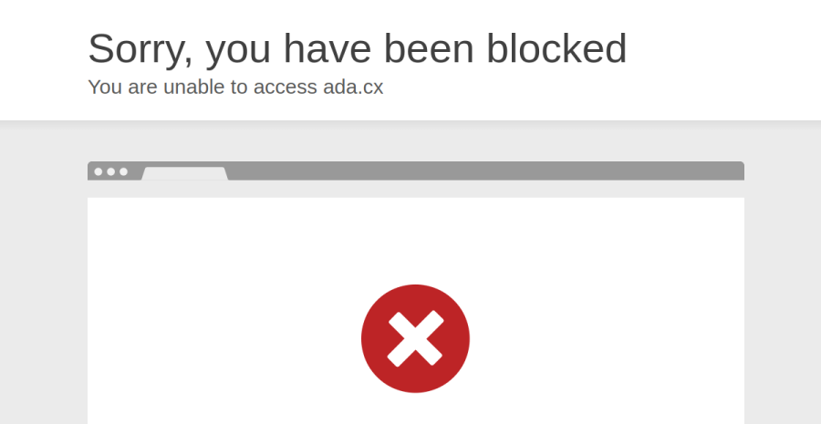 Ada website