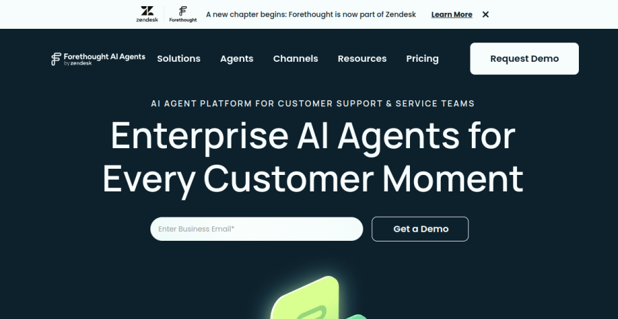 Forethought website