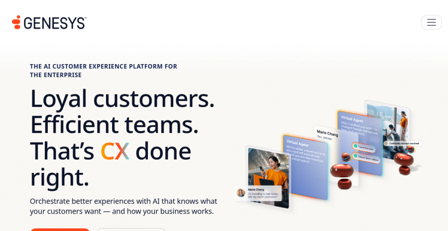 Genesys website