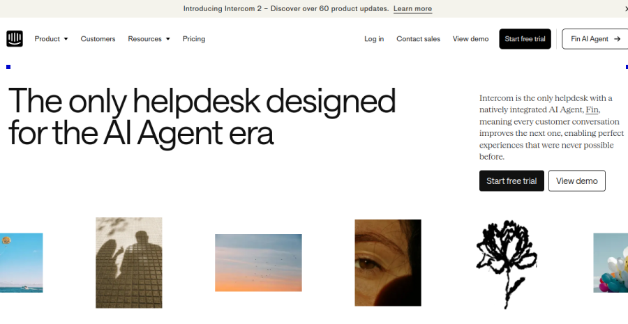 Intercom website