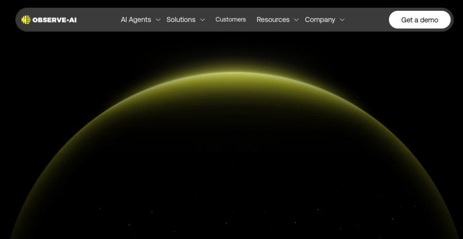 Observe.AI website
