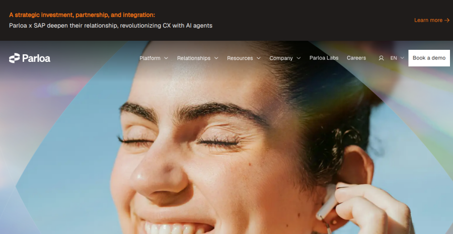 Parloa website